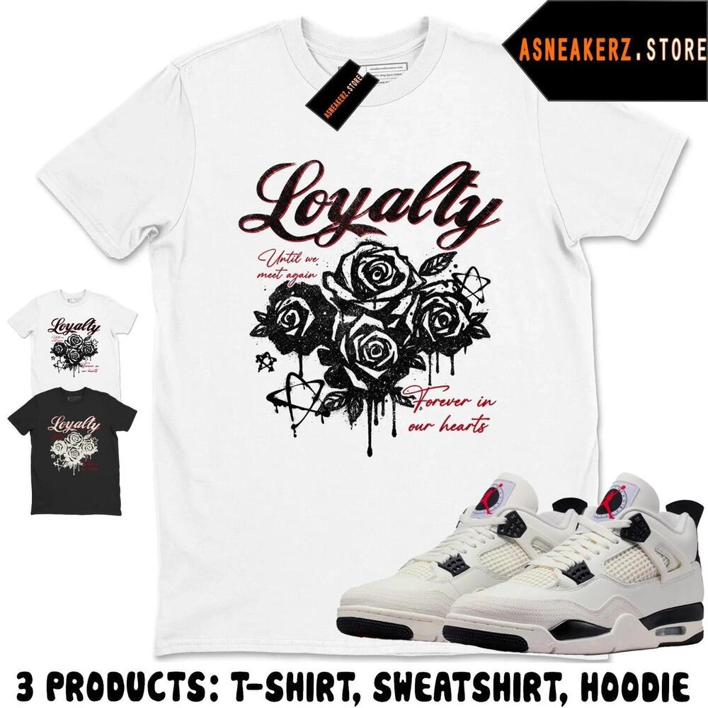 Shirt To Match Aj 4 Flight Club 2026 Matching Tee Loyalty T-Shirt